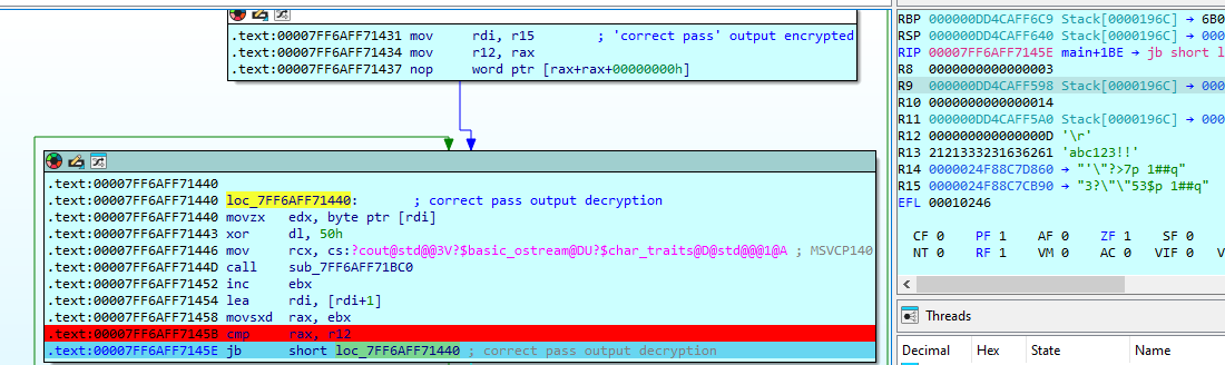 Success Message Decryption