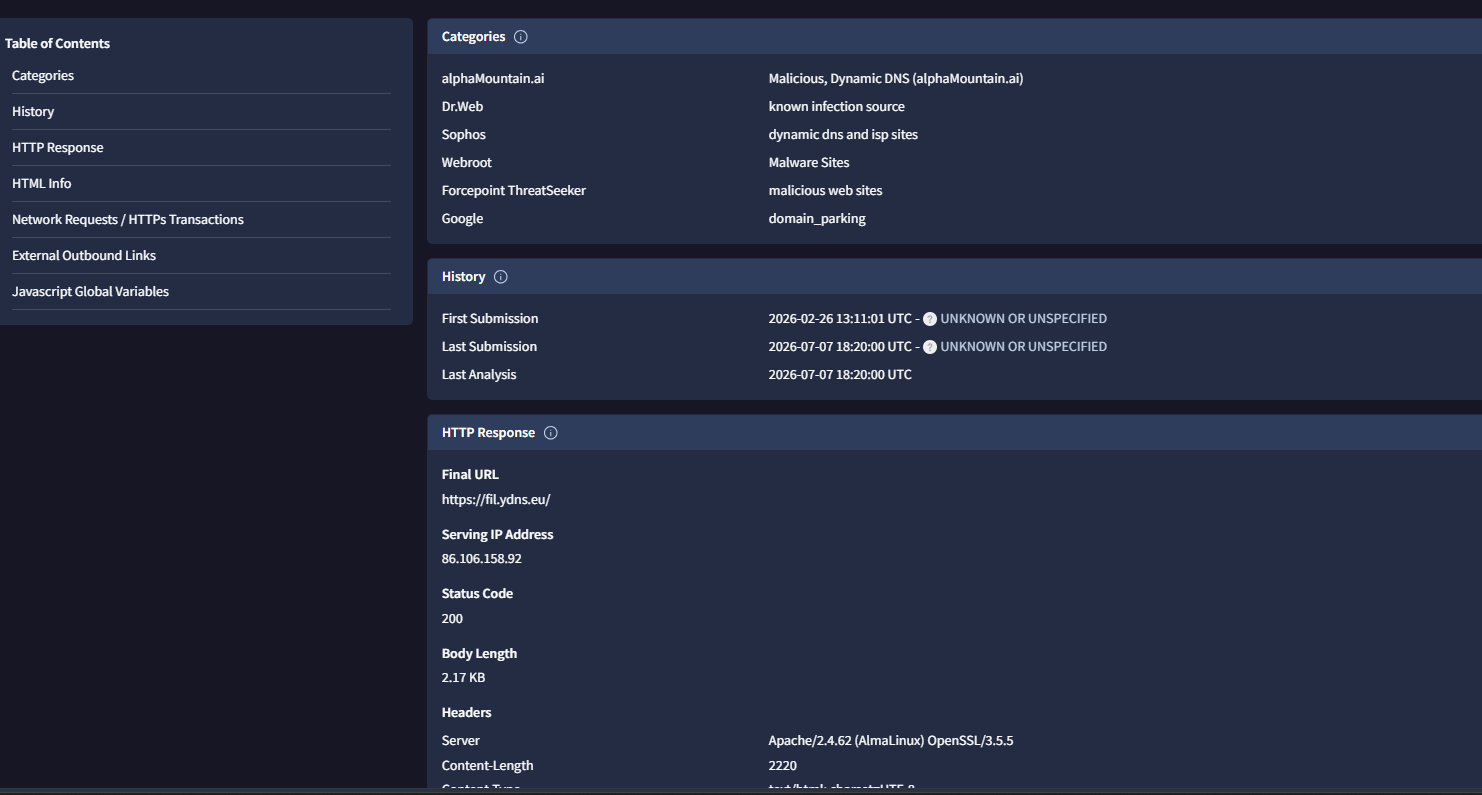 VirusTotal_VendorCategories